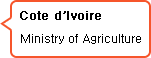 Cote d’Ivoire Ministry of Agriculture
